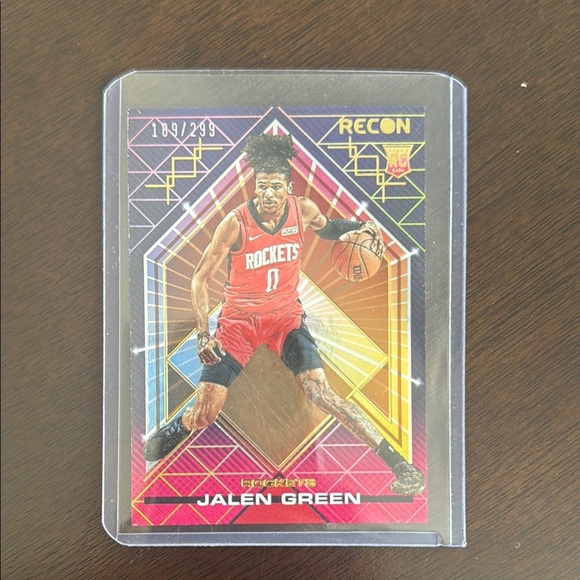 Numbered Recon Jalen Green Basketball Card - Picture 1 of 2